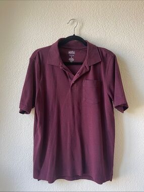 croft & barrow Men's Polo Shirt - Maroon